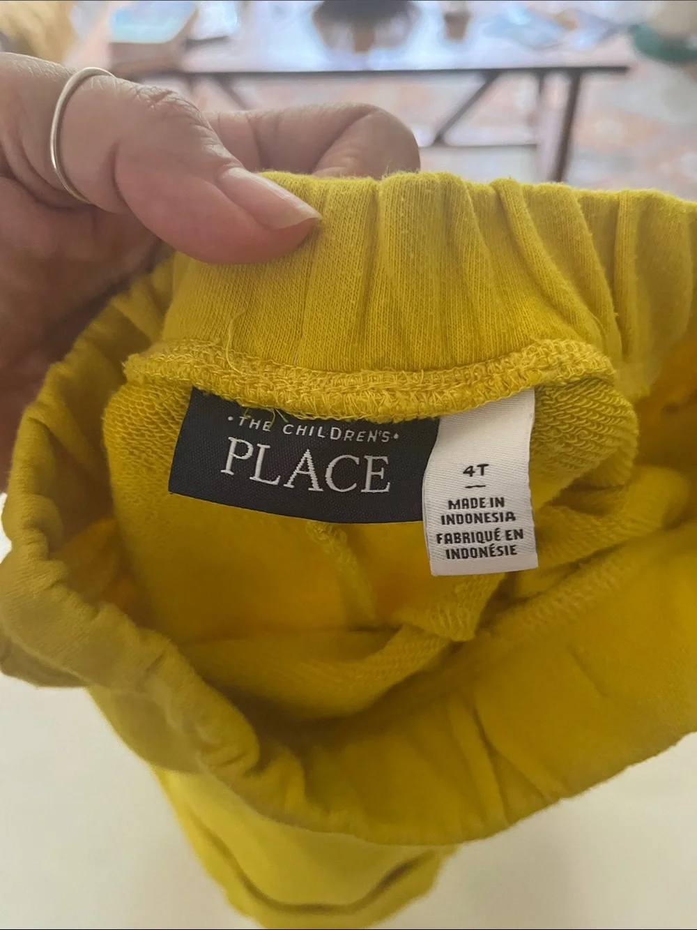 The Children's Place Bright Yellow Drawstring Rolled-Cuff Shorts